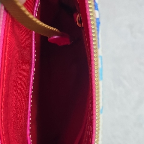 Dooney & Bourke Colorful Letter Print Crossbody Bag - Picture 6 of 7